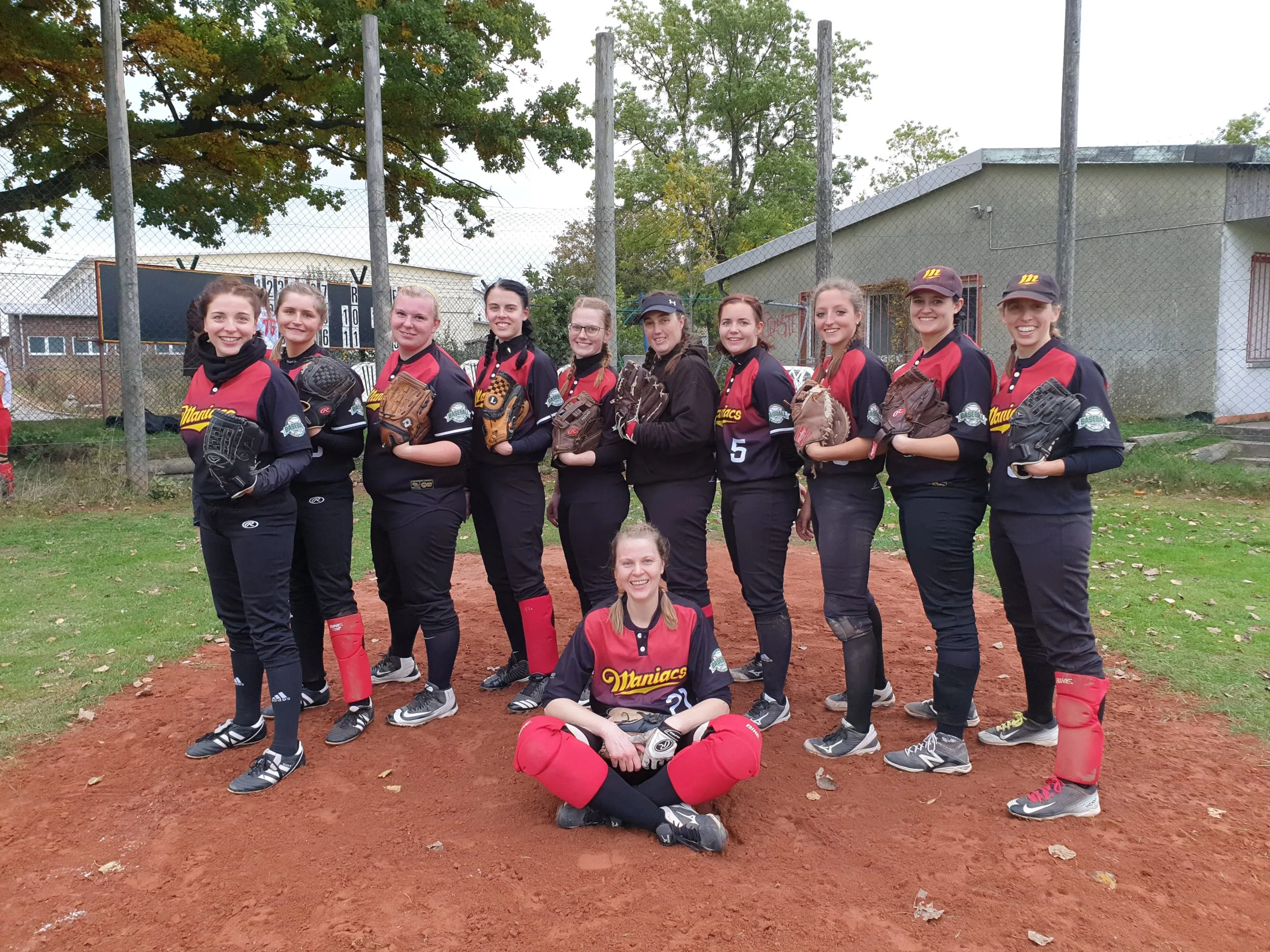 Ein Teamfoto der Minden Millers